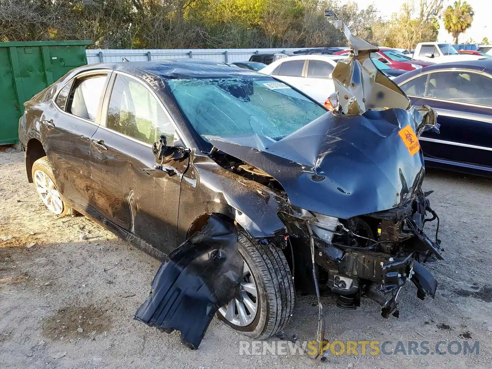 1 Photograph of a damaged car 4T1B11HK1KU208400 TOYOTA CAMRY 2019