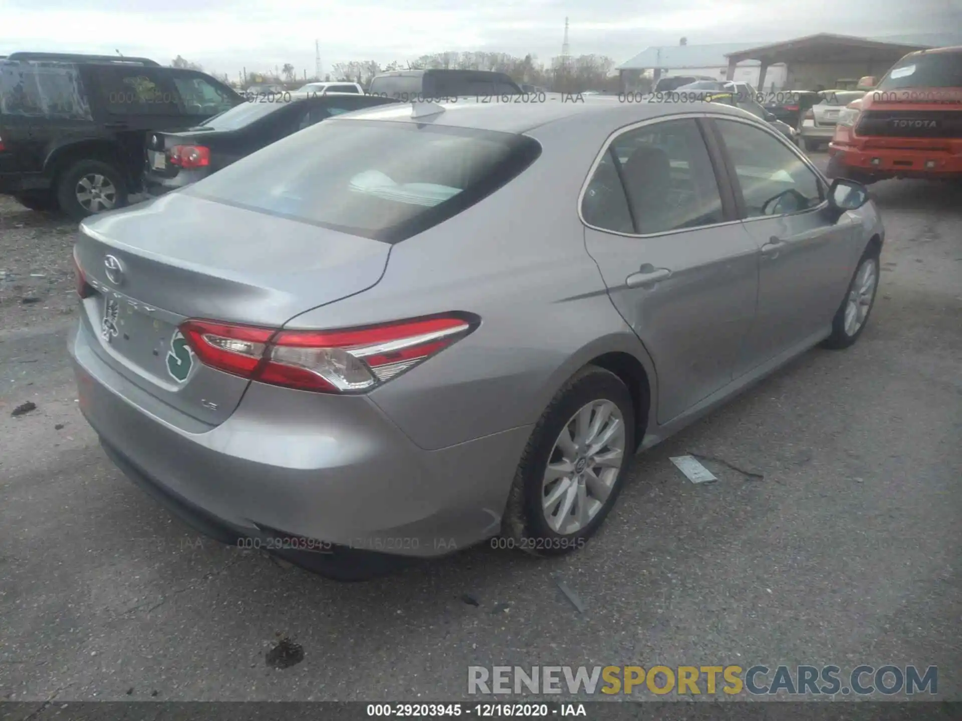 4 Photograph of a damaged car 4T1B11HK1KU208543 TOYOTA CAMRY 2019