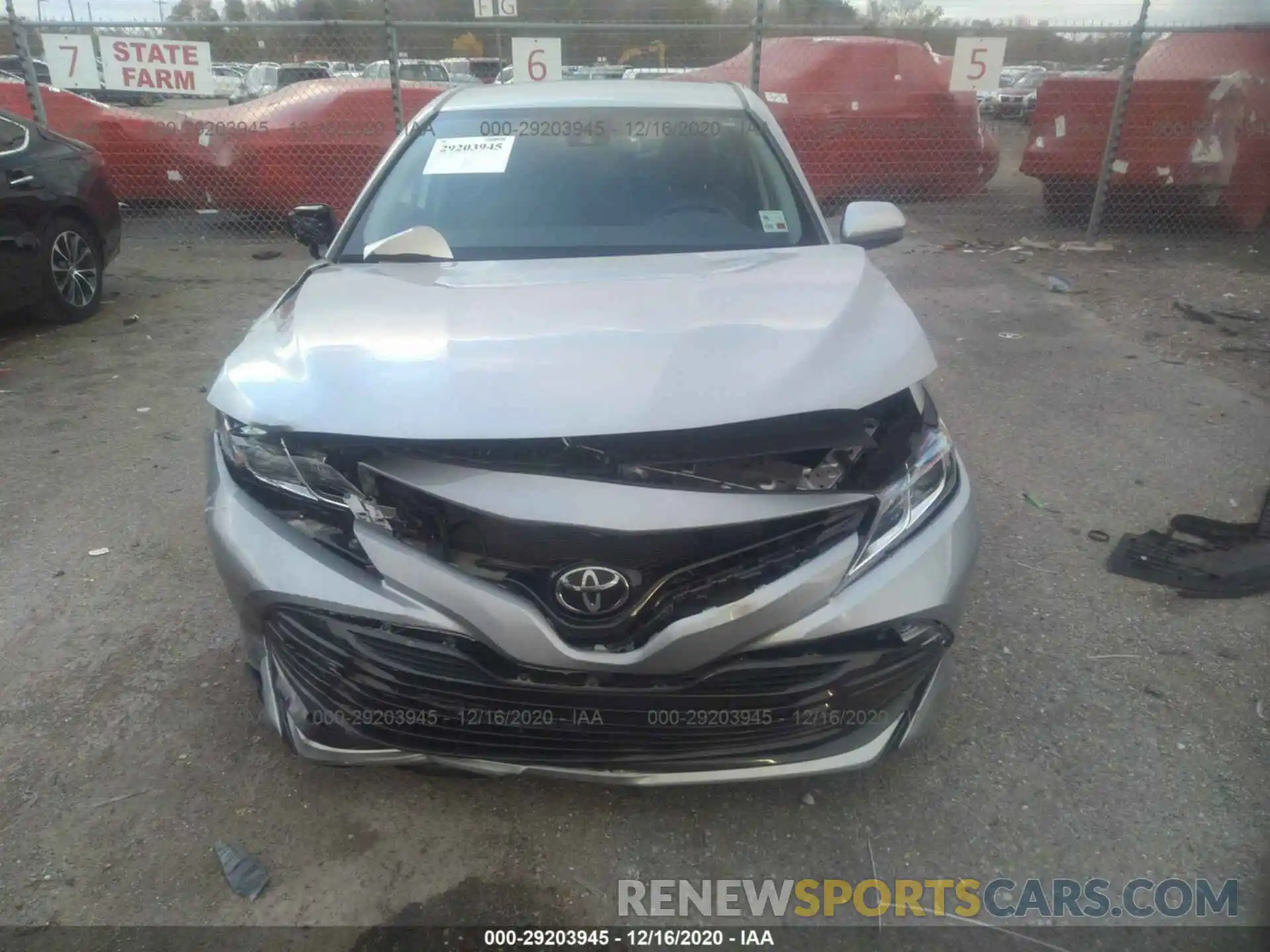 6 Photograph of a damaged car 4T1B11HK1KU208543 TOYOTA CAMRY 2019