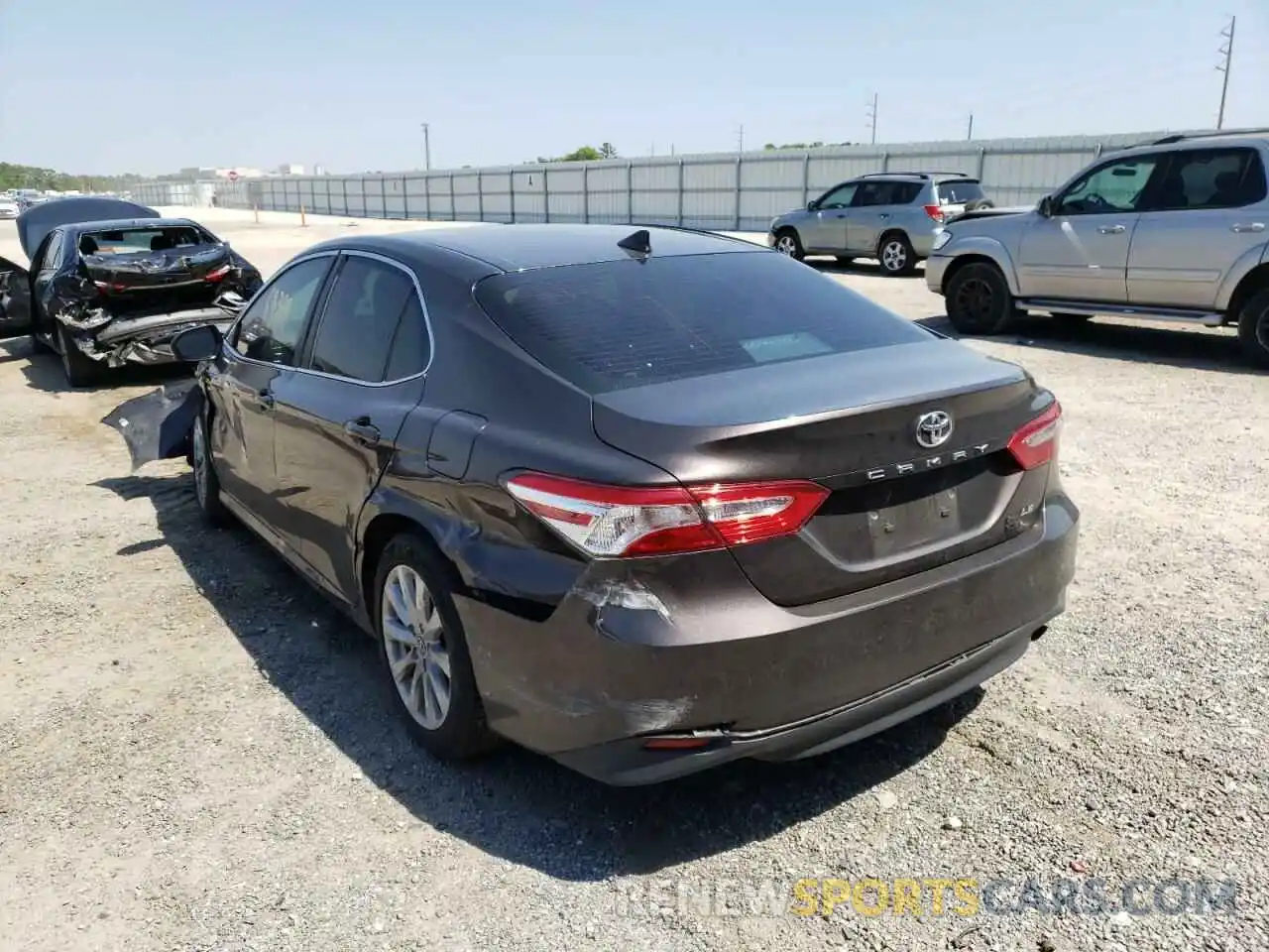 3 Photograph of a damaged car 4T1B11HK1KU208915 TOYOTA CAMRY 2019