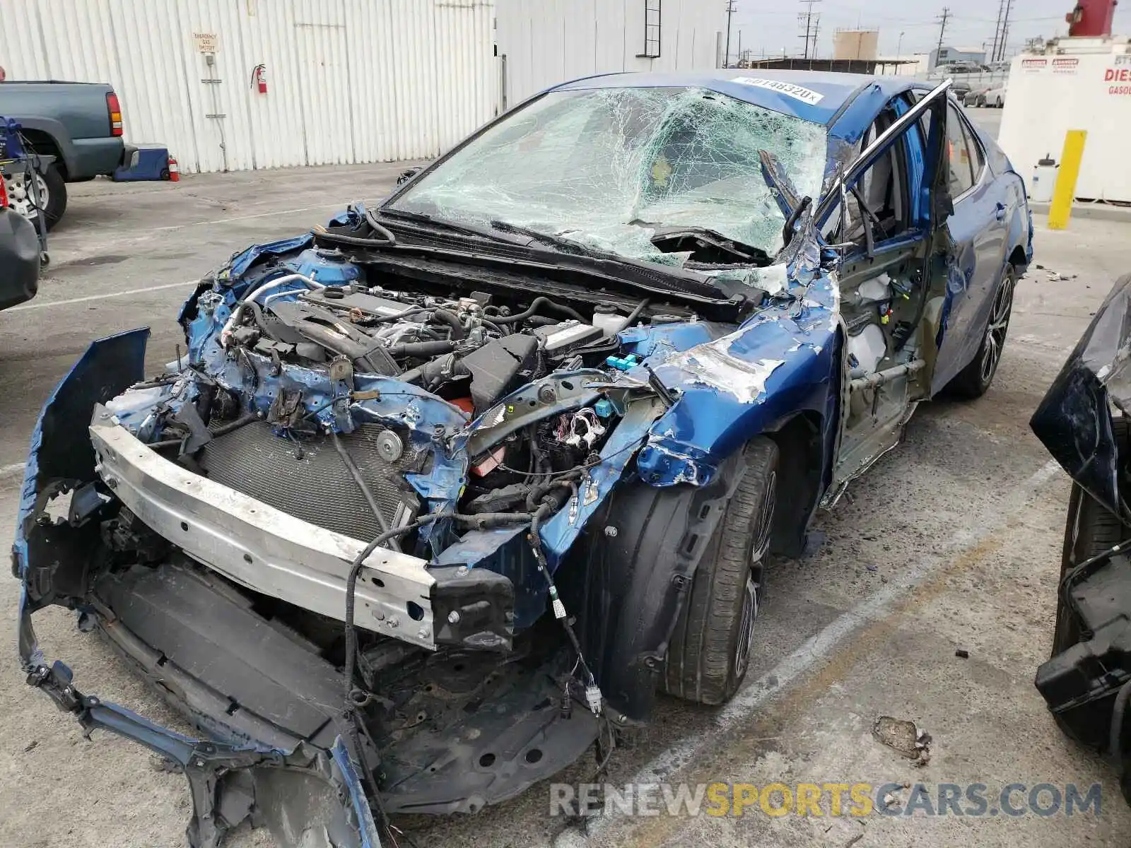 2 Photograph of a damaged car 4T1B11HK1KU209143 TOYOTA CAMRY 2019