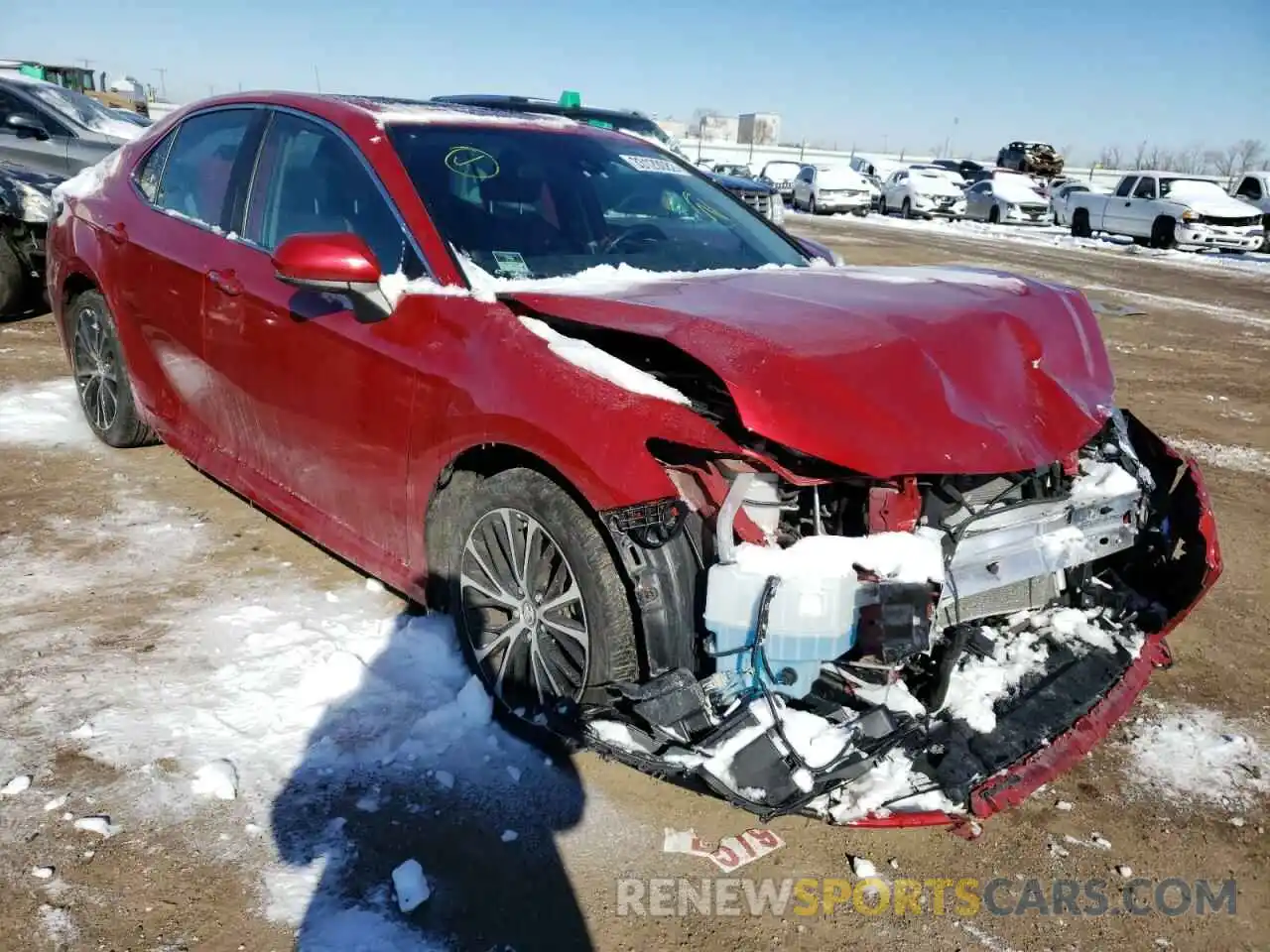 1 Photograph of a damaged car 4T1B11HK1KU210471 TOYOTA CAMRY 2019