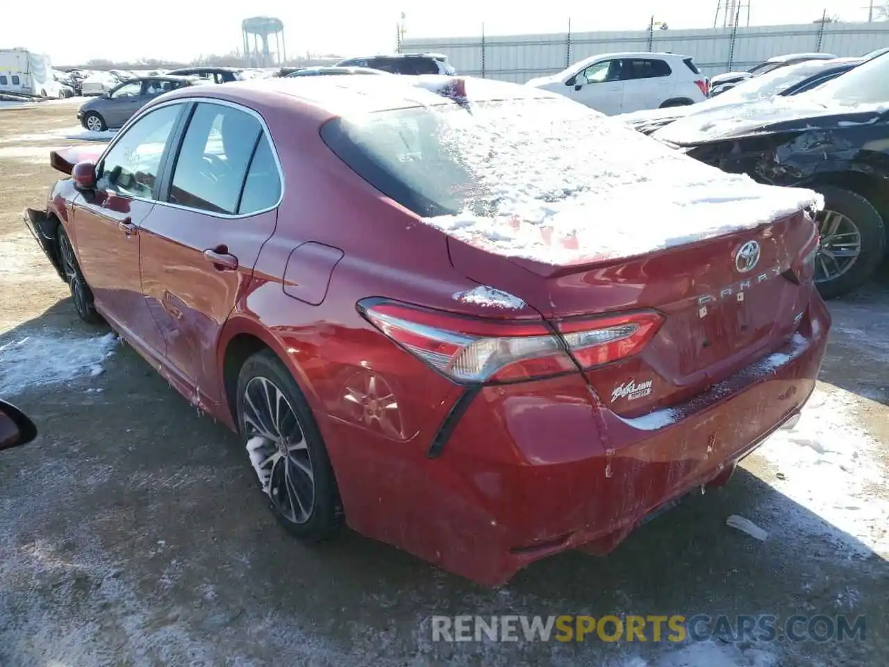 3 Photograph of a damaged car 4T1B11HK1KU210471 TOYOTA CAMRY 2019