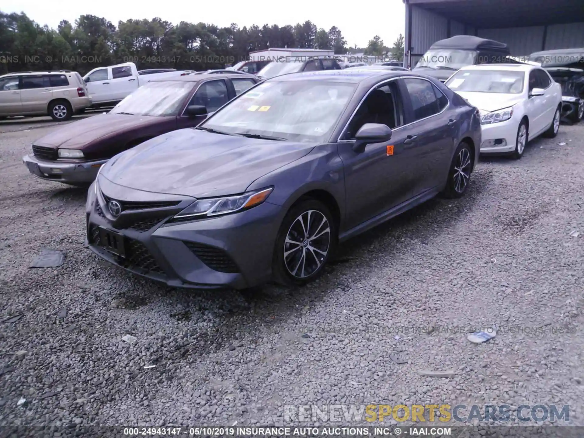 2 Photograph of a damaged car 4T1B11HK1KU211474 TOYOTA CAMRY 2019