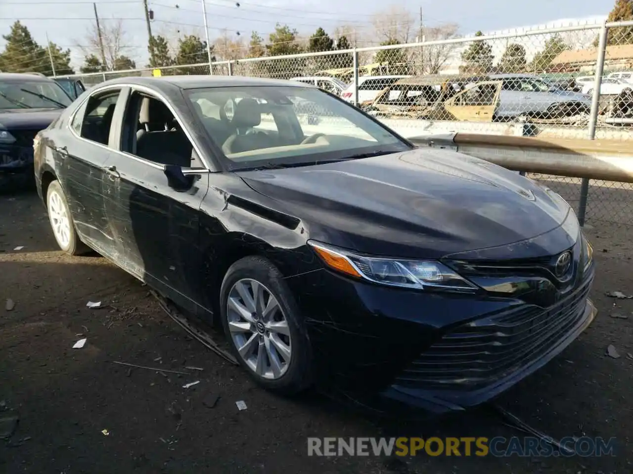 1 Photograph of a damaged car 4T1B11HK1KU213564 TOYOTA CAMRY 2019