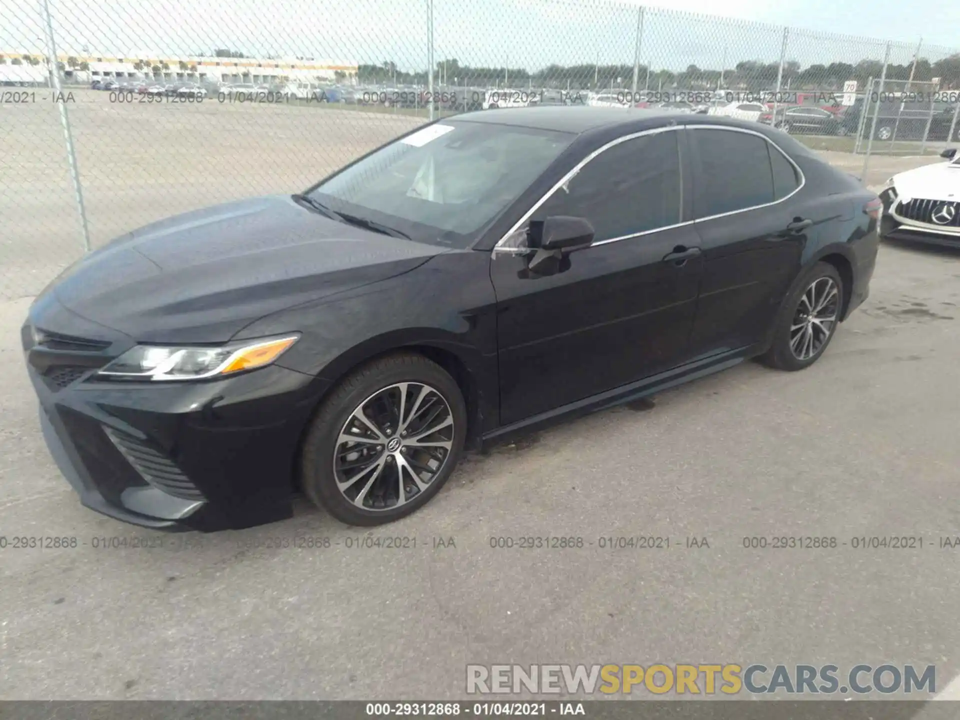 2 Photograph of a damaged car 4T1B11HK1KU214374 TOYOTA CAMRY 2019