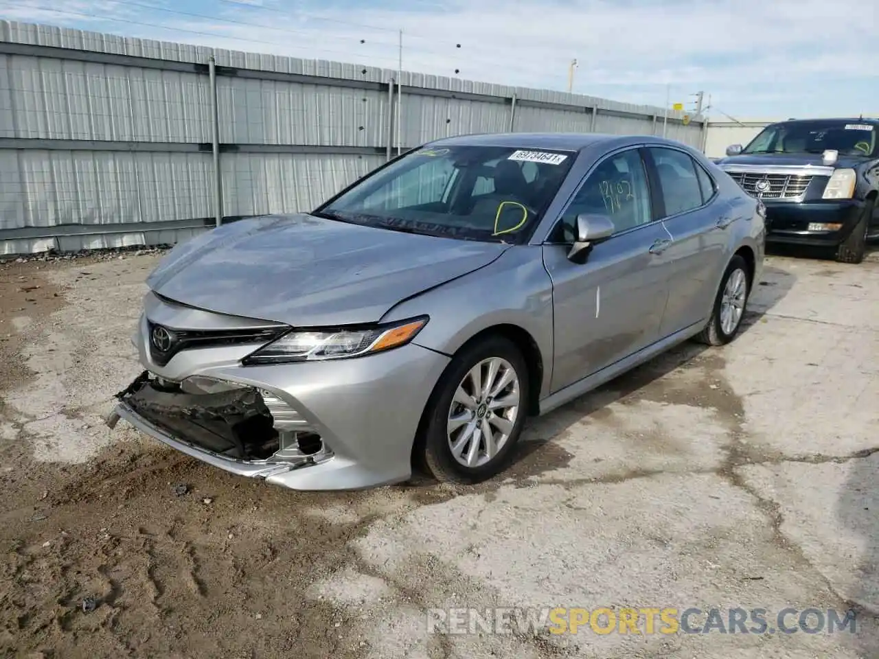 2 Photograph of a damaged car 4T1B11HK1KU214682 TOYOTA CAMRY 2019