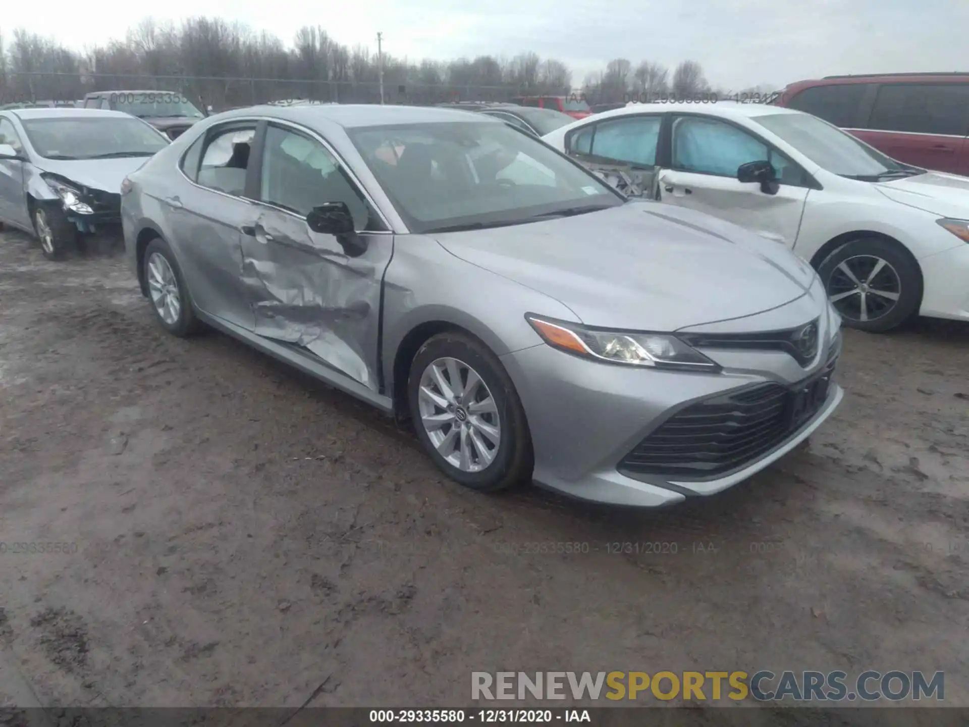 1 Photograph of a damaged car 4T1B11HK1KU214780 TOYOTA CAMRY 2019