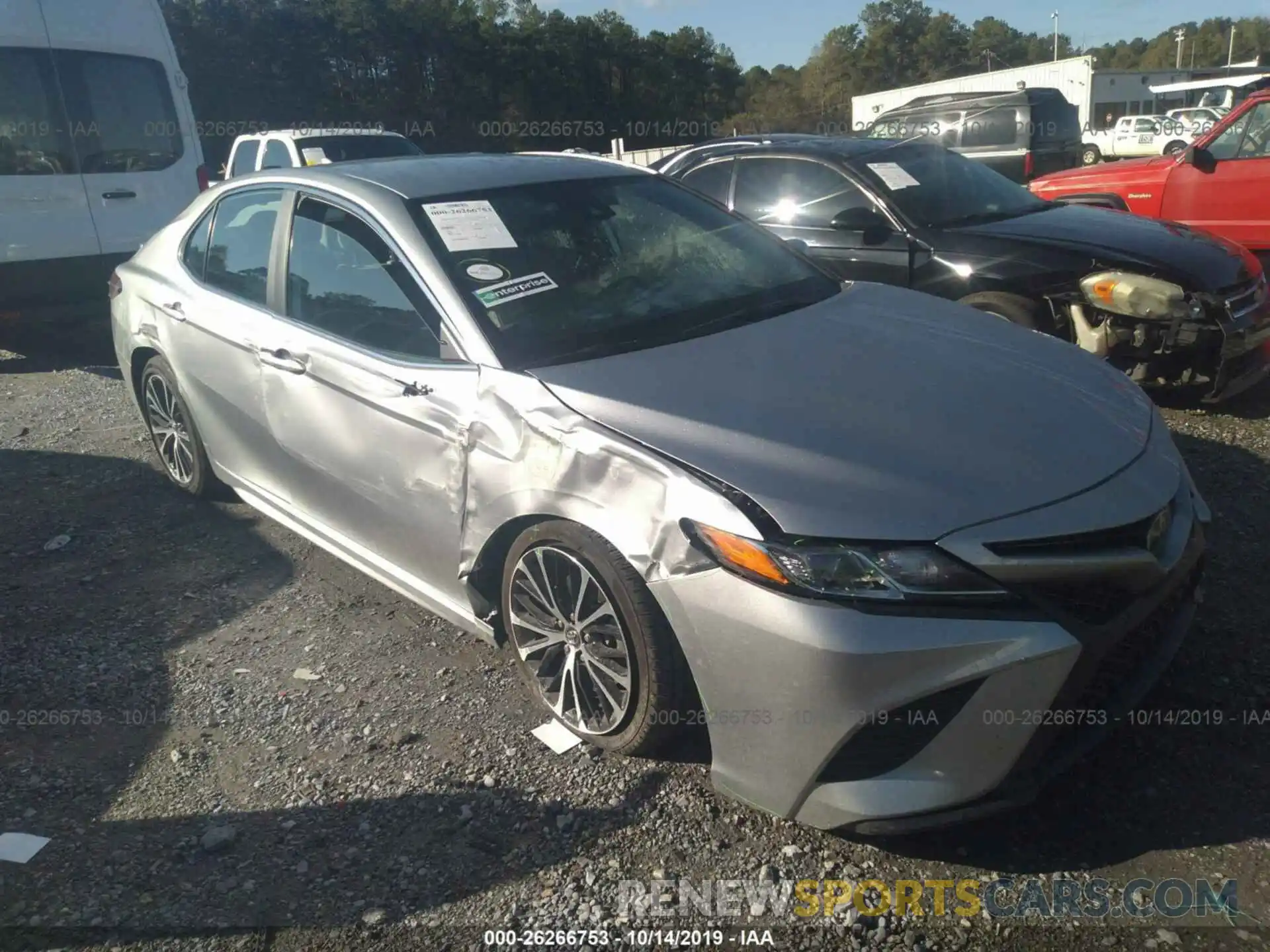 1 Photograph of a damaged car 4T1B11HK1KU215881 TOYOTA CAMRY 2019