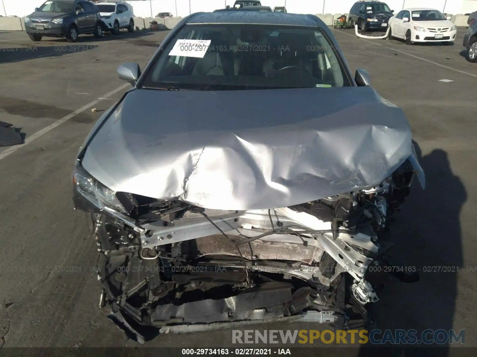 6 Photograph of a damaged car 4T1B11HK1KU217193 TOYOTA CAMRY 2019