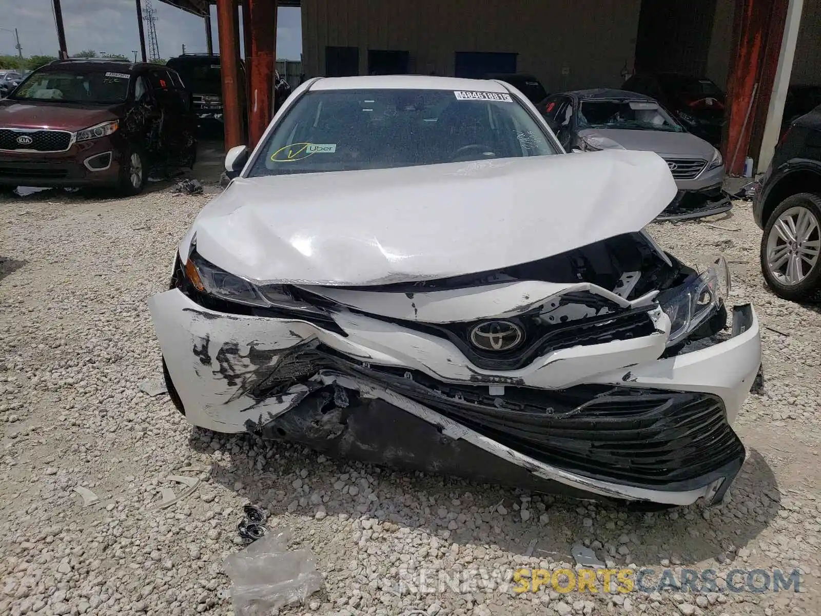 9 Photograph of a damaged car 4T1B11HK1KU217484 TOYOTA CAMRY 2019