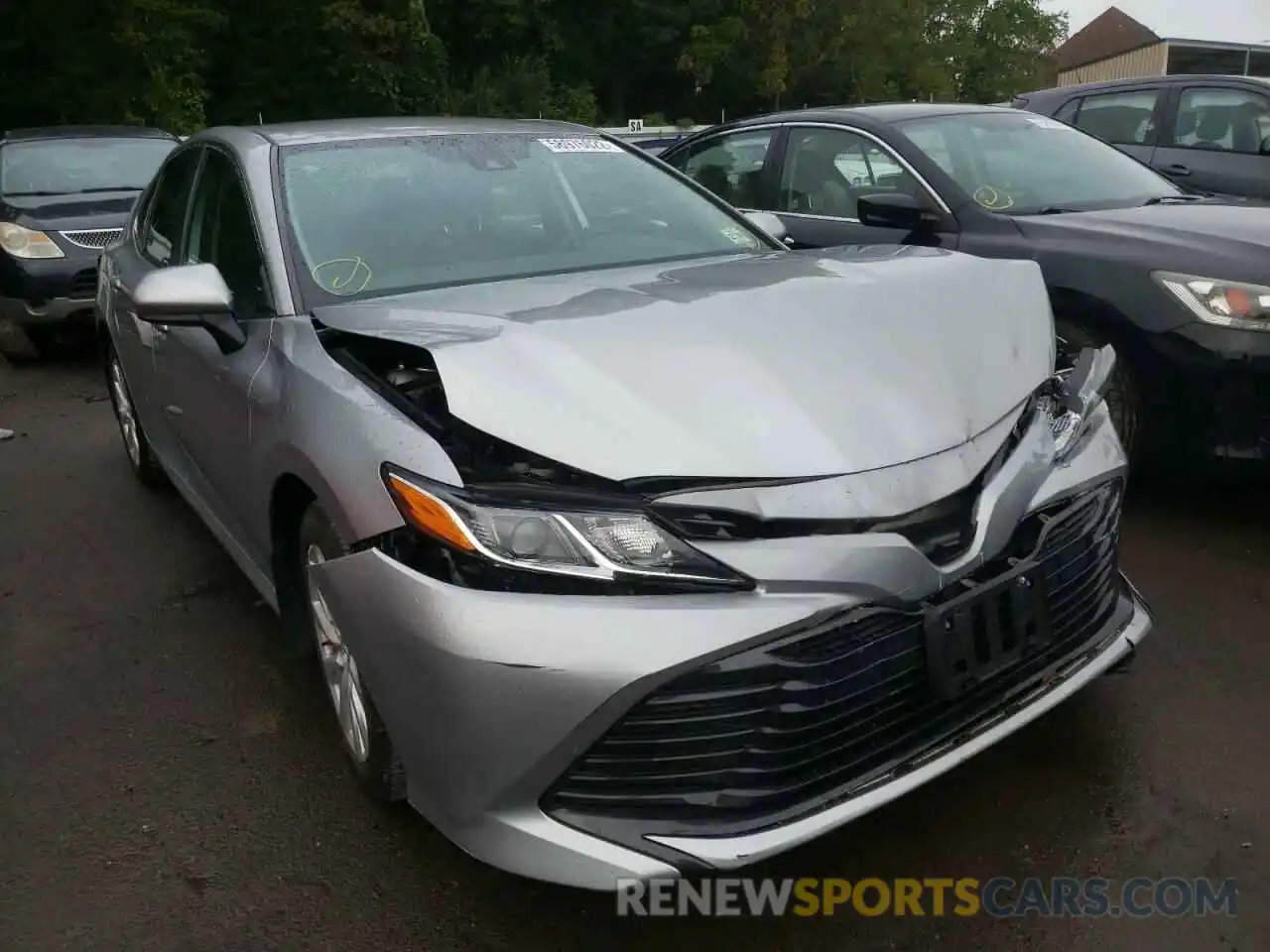 1 Photograph of a damaged car 4T1B11HK1KU217663 TOYOTA CAMRY 2019