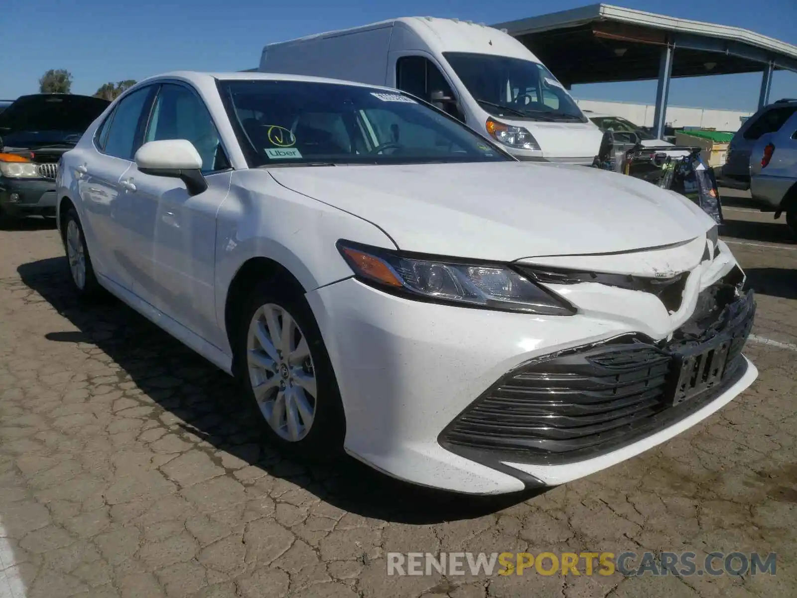 1 Photograph of a damaged car 4T1B11HK1KU217775 TOYOTA CAMRY 2019