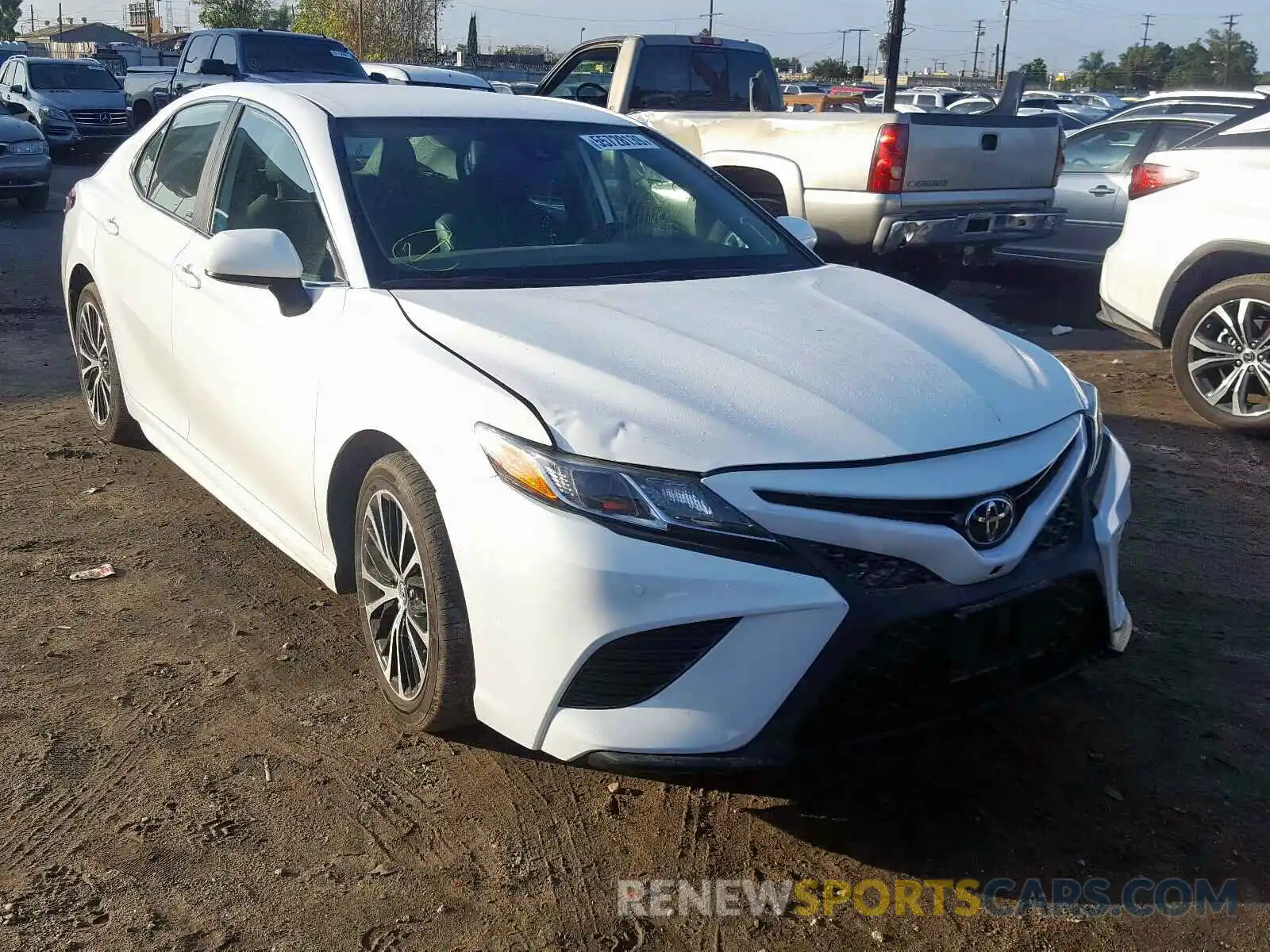 1 Photograph of a damaged car 4T1B11HK1KU218506 TOYOTA CAMRY 2019