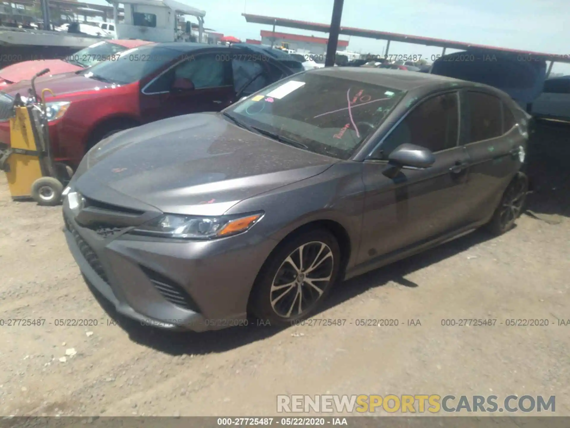 2 Photograph of a damaged car 4T1B11HK1KU219056 TOYOTA CAMRY 2019