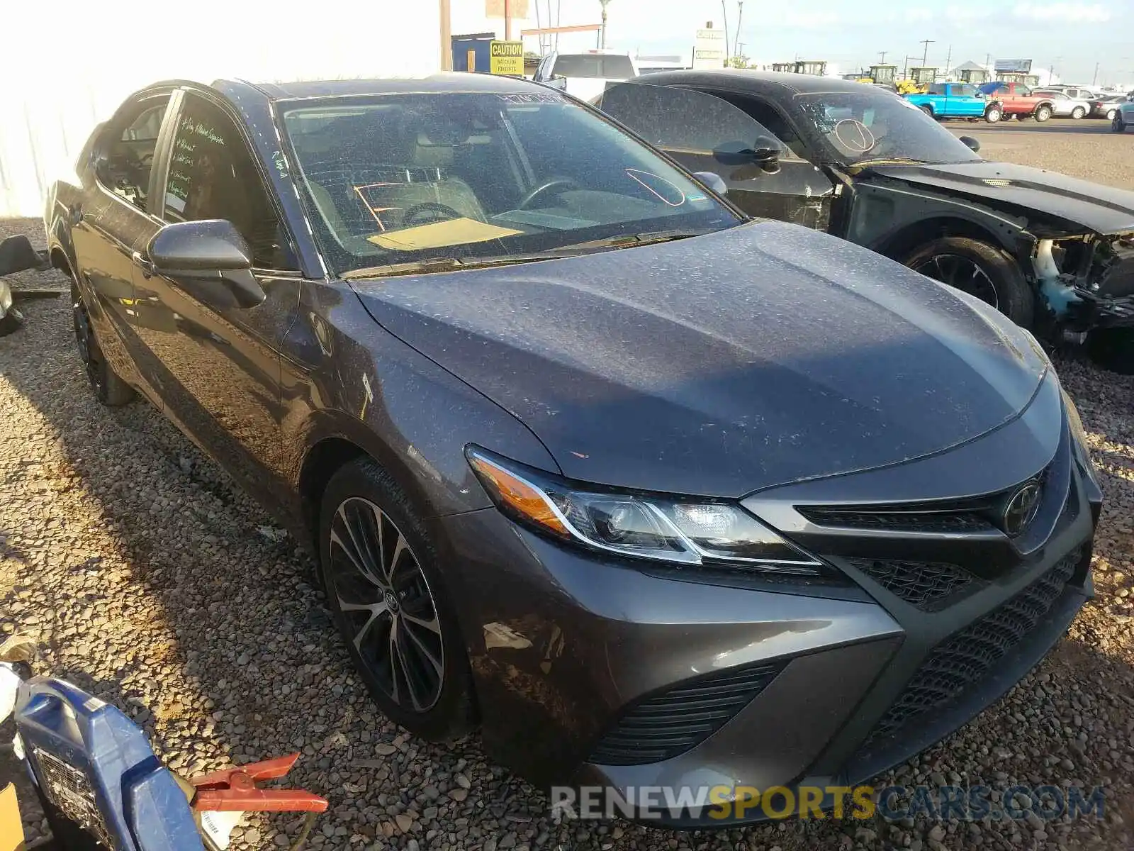 1 Photograph of a damaged car 4T1B11HK1KU219073 TOYOTA CAMRY 2019