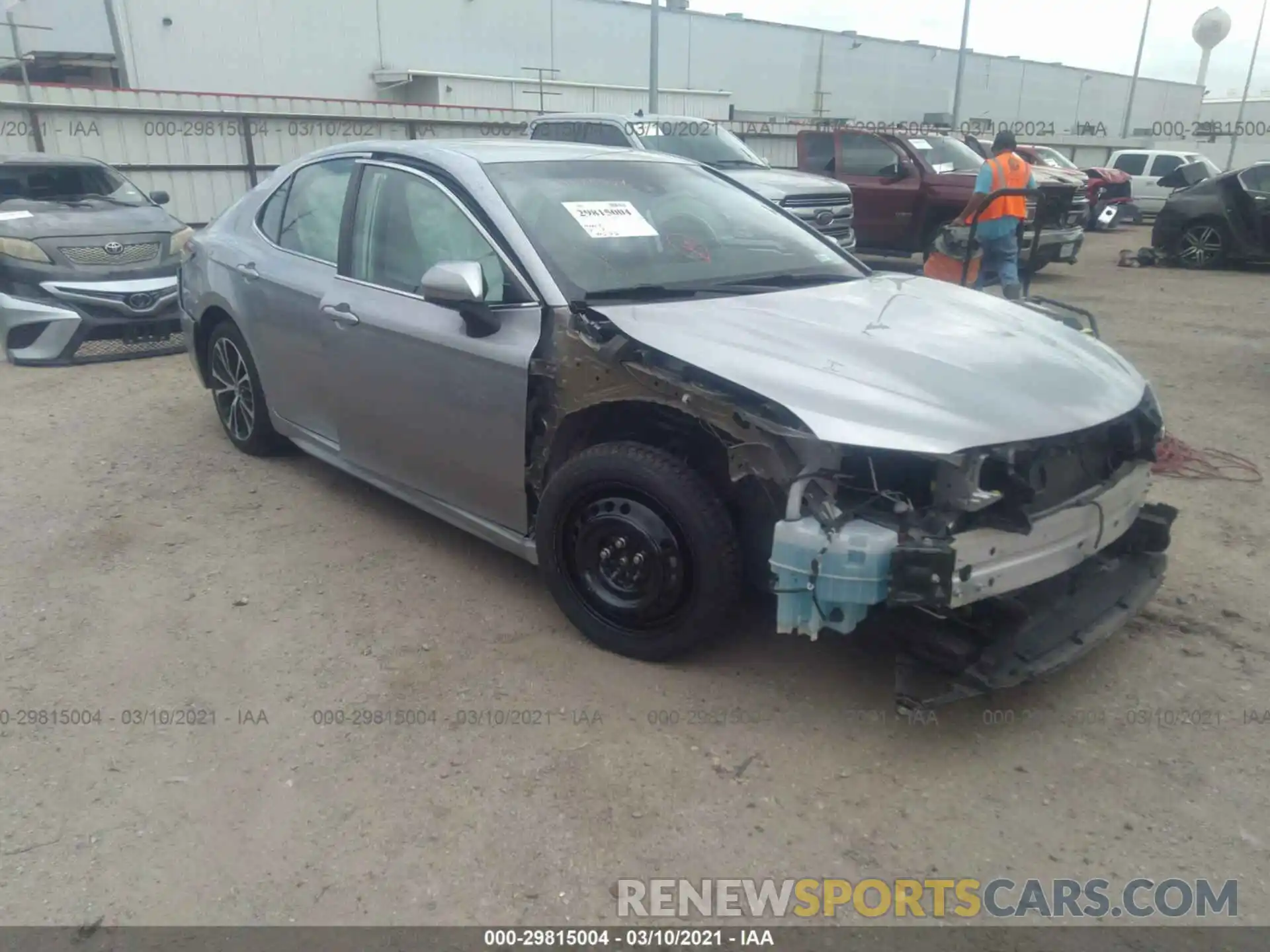 1 Photograph of a damaged car 4T1B11HK1KU219235 TOYOTA CAMRY 2019