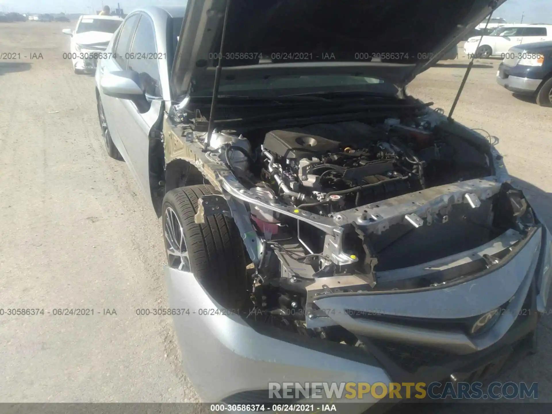 6 Photograph of a damaged car 4T1B11HK1KU221096 TOYOTA CAMRY 2019