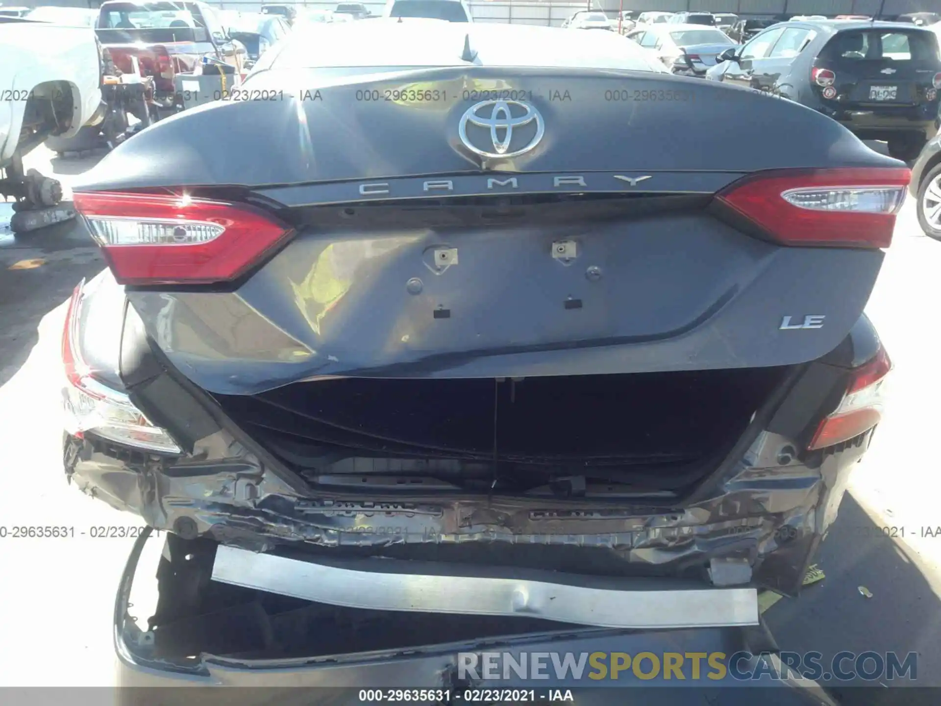 6 Photograph of a damaged car 4T1B11HK1KU221521 TOYOTA CAMRY 2019