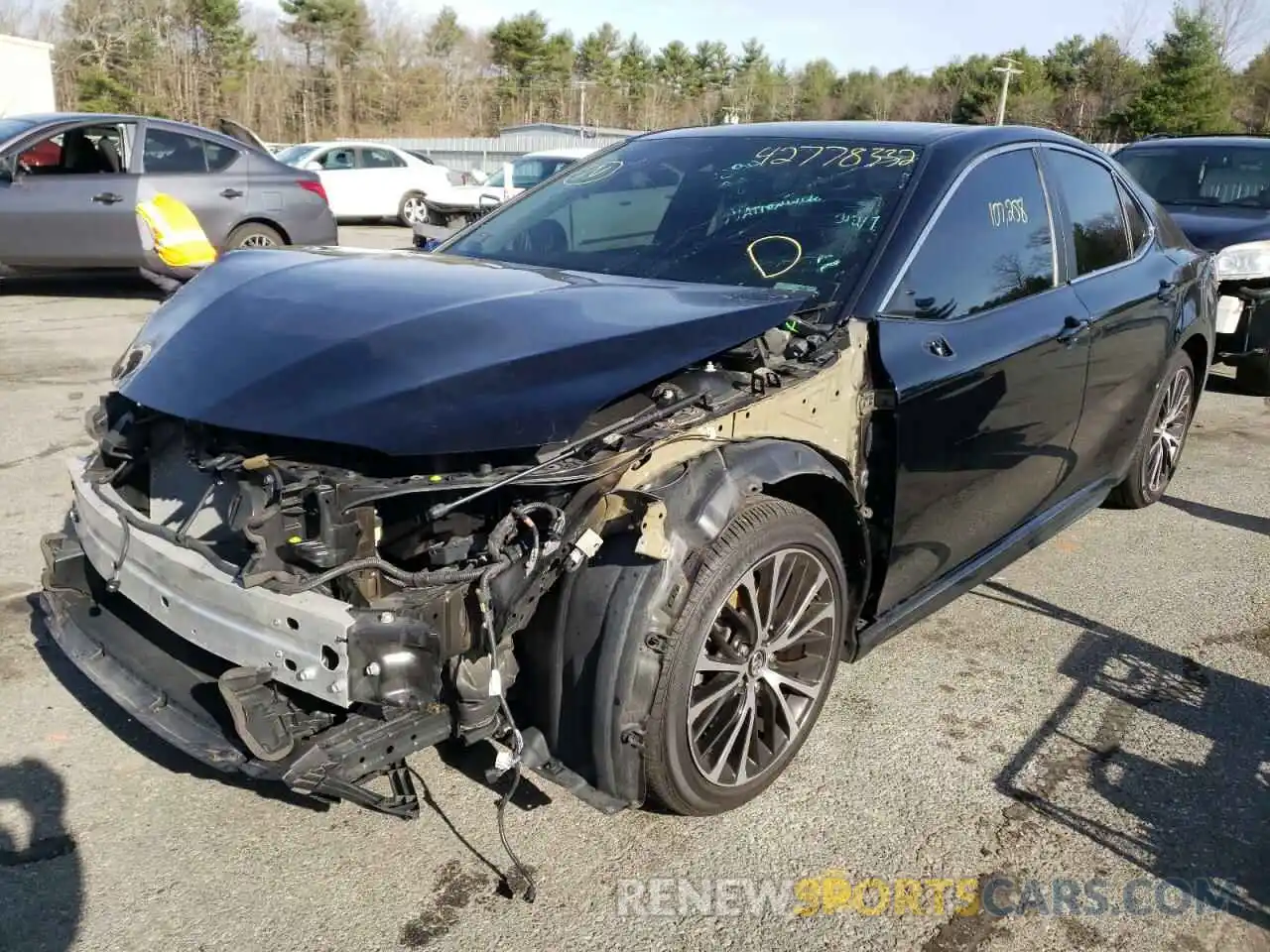 2 Photograph of a damaged car 4T1B11HK1KU224824 TOYOTA CAMRY 2019