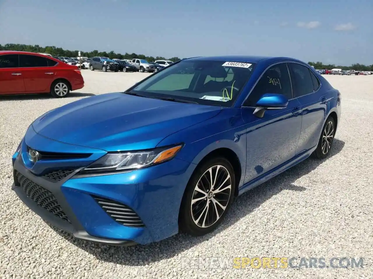 2 Photograph of a damaged car 4T1B11HK1KU226945 TOYOTA CAMRY 2019