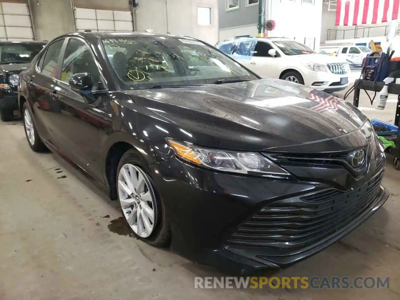 1 Photograph of a damaged car 4T1B11HK1KU227464 TOYOTA CAMRY 2019