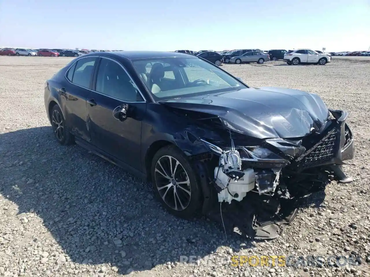 1 Photograph of a damaged car 4T1B11HK1KU227903 TOYOTA CAMRY 2019