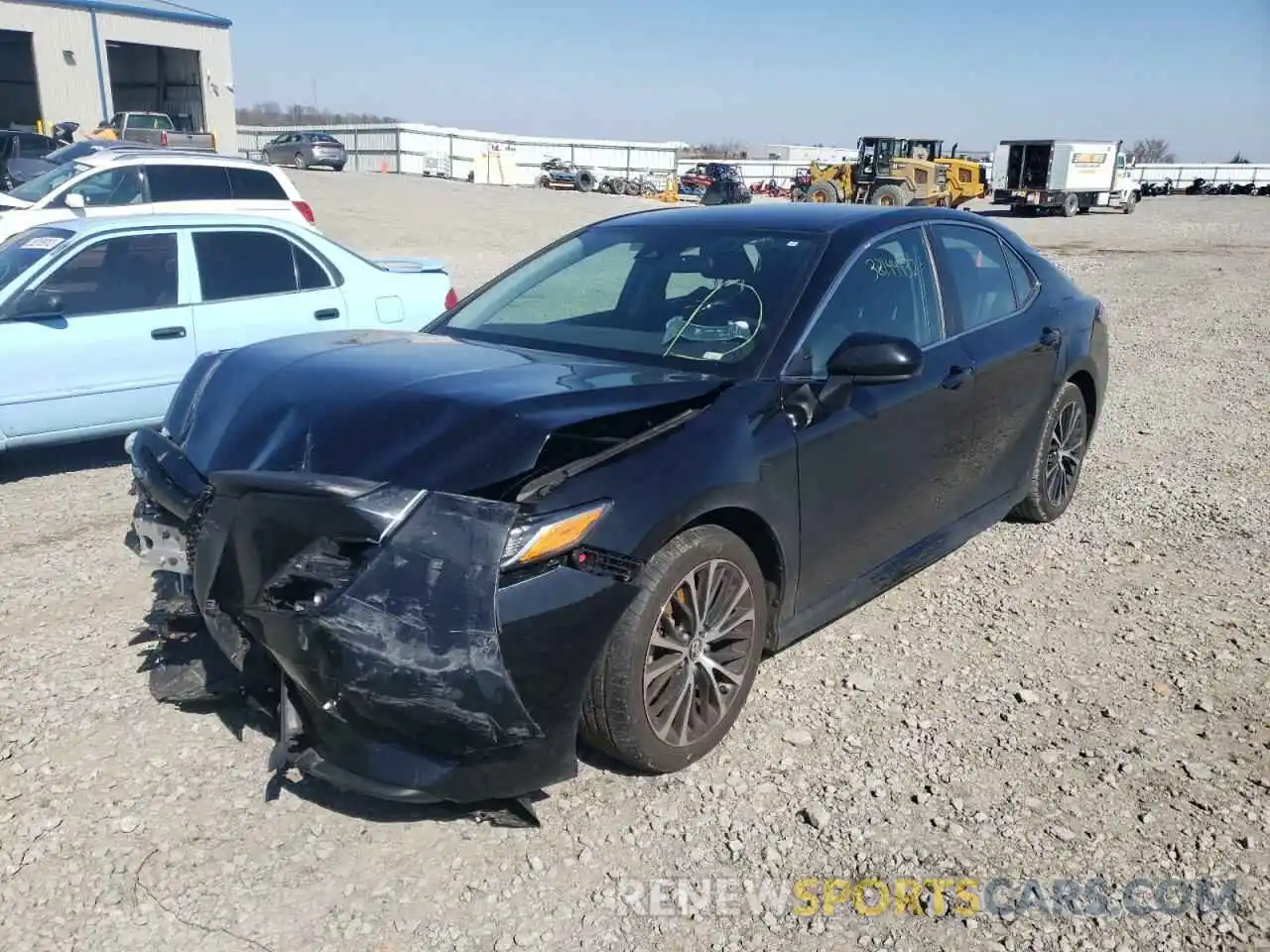 2 Photograph of a damaged car 4T1B11HK1KU227903 TOYOTA CAMRY 2019