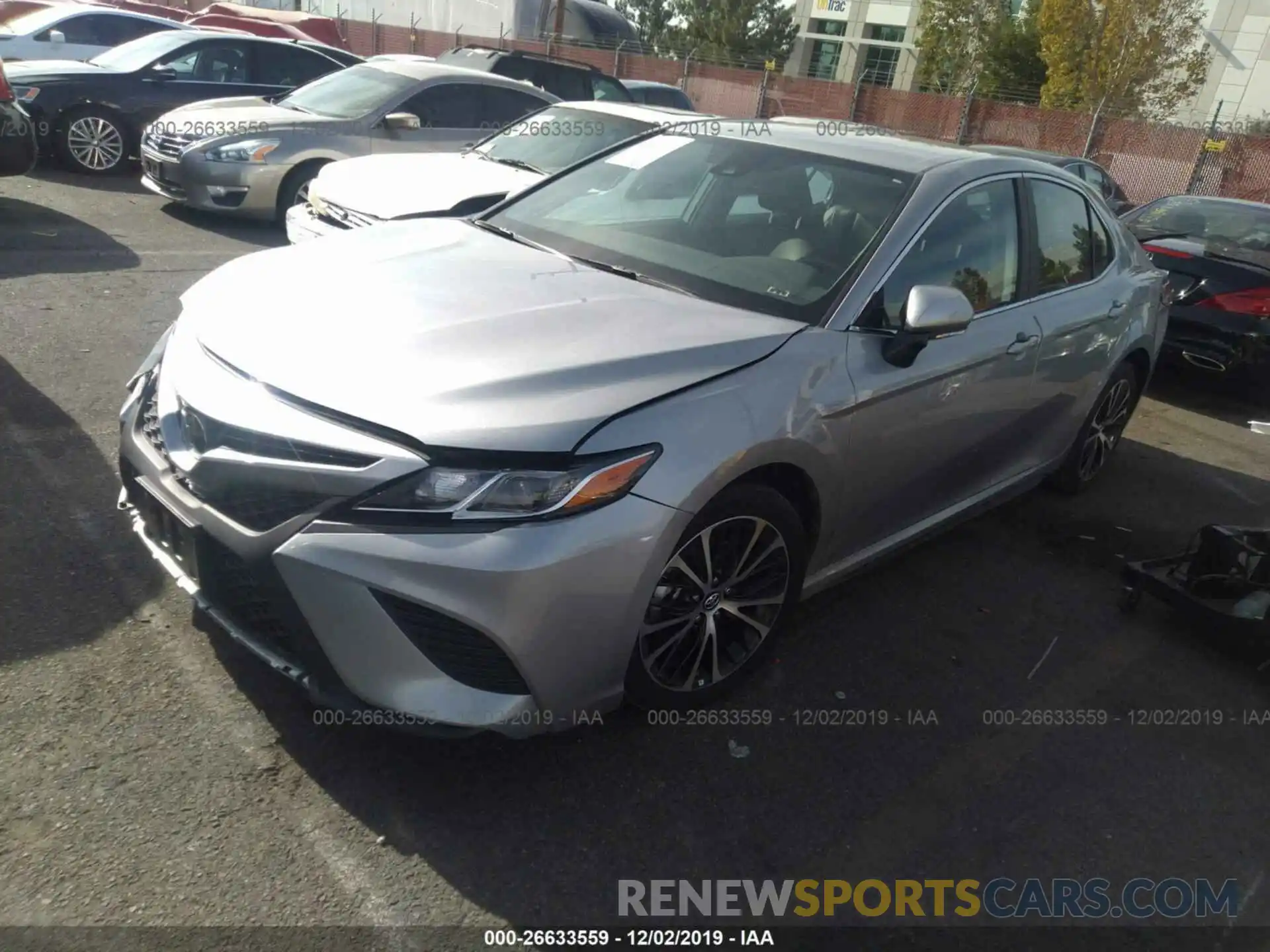 2 Photograph of a damaged car 4T1B11HK1KU228565 TOYOTA CAMRY 2019