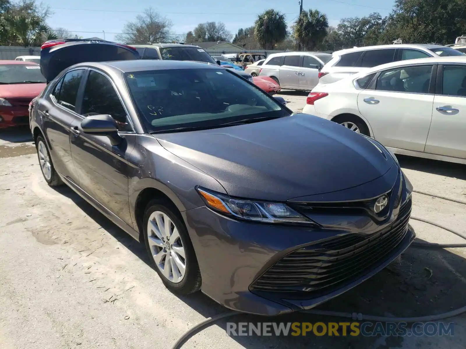 1 Photograph of a damaged car 4T1B11HK1KU228923 TOYOTA CAMRY 2019