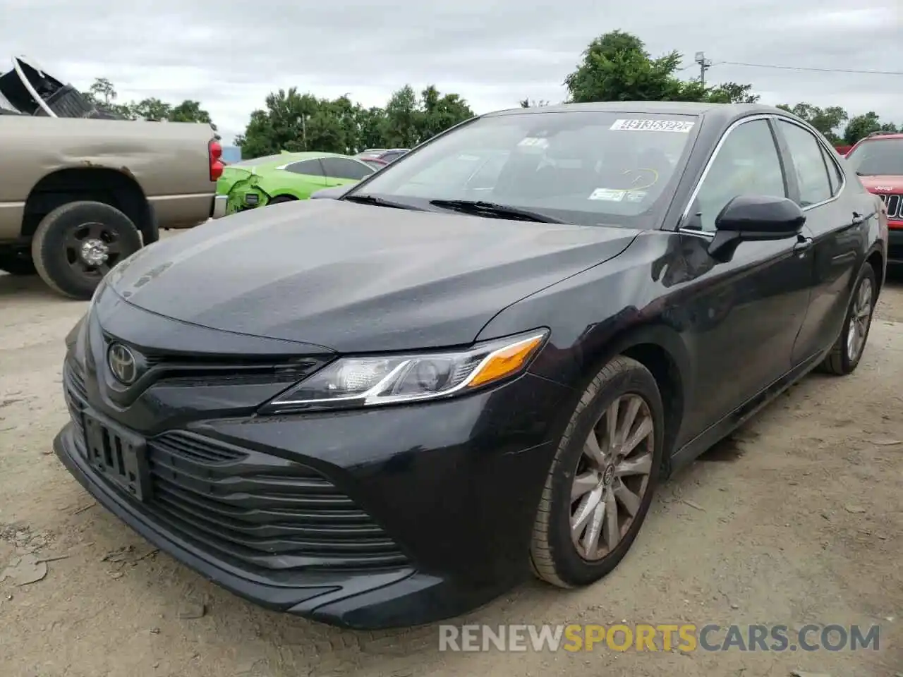 2 Photograph of a damaged car 4T1B11HK1KU229053 TOYOTA CAMRY 2019