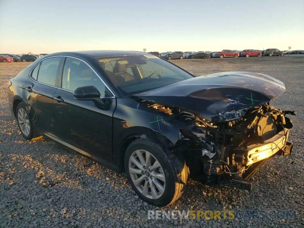 1 Photograph of a damaged car 4T1B11HK1KU229862 TOYOTA CAMRY 2019