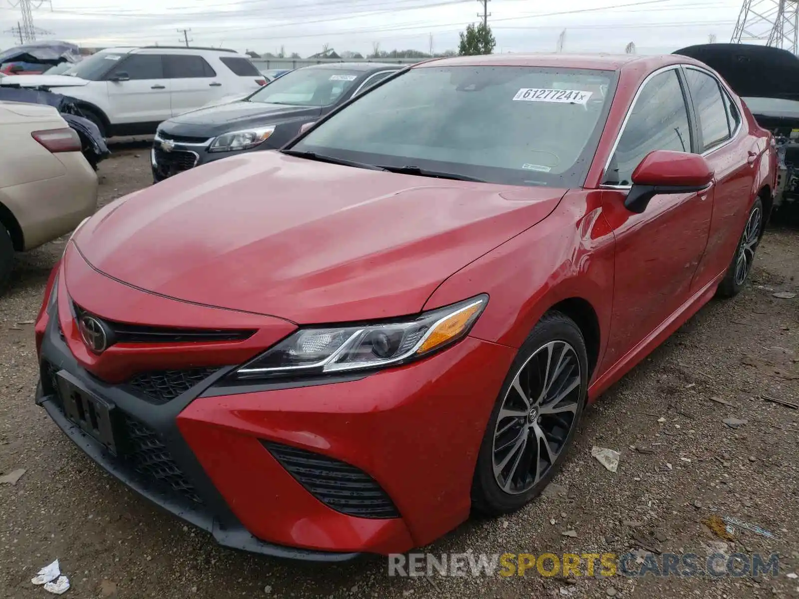 2 Photograph of a damaged car 4T1B11HK1KU230249 TOYOTA CAMRY 2019