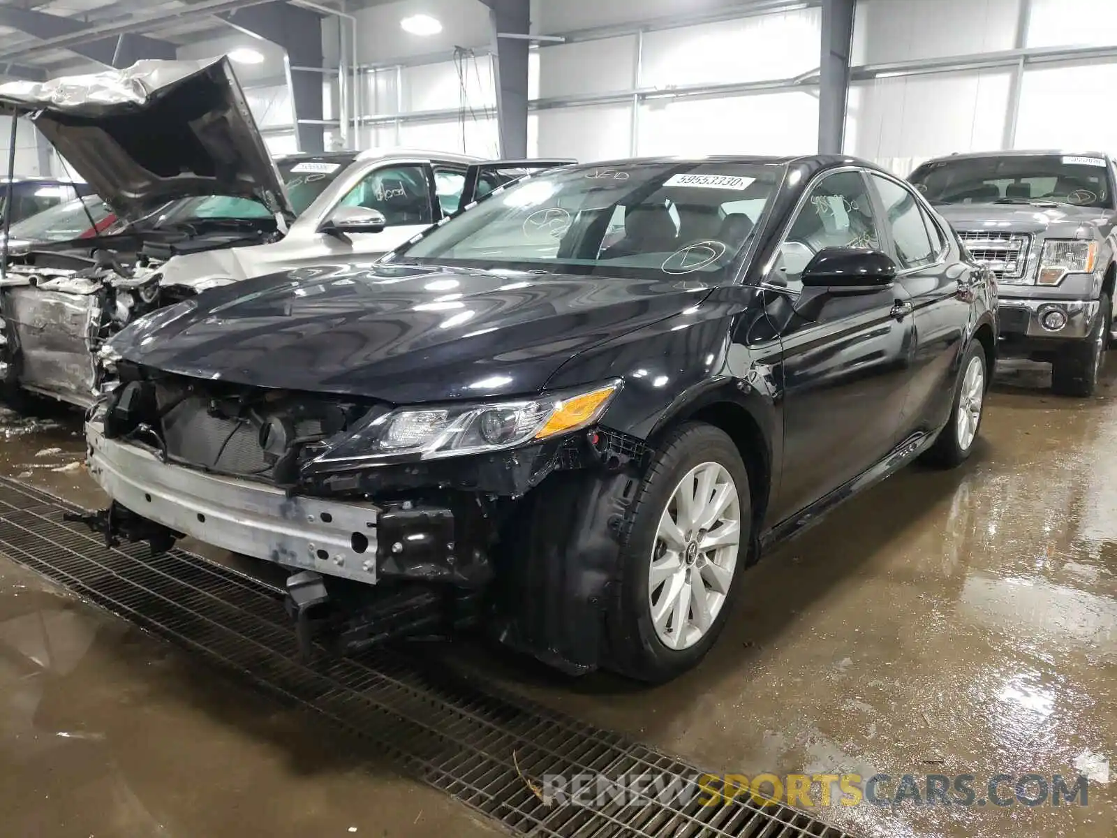 2 Photograph of a damaged car 4T1B11HK1KU230798 TOYOTA CAMRY 2019