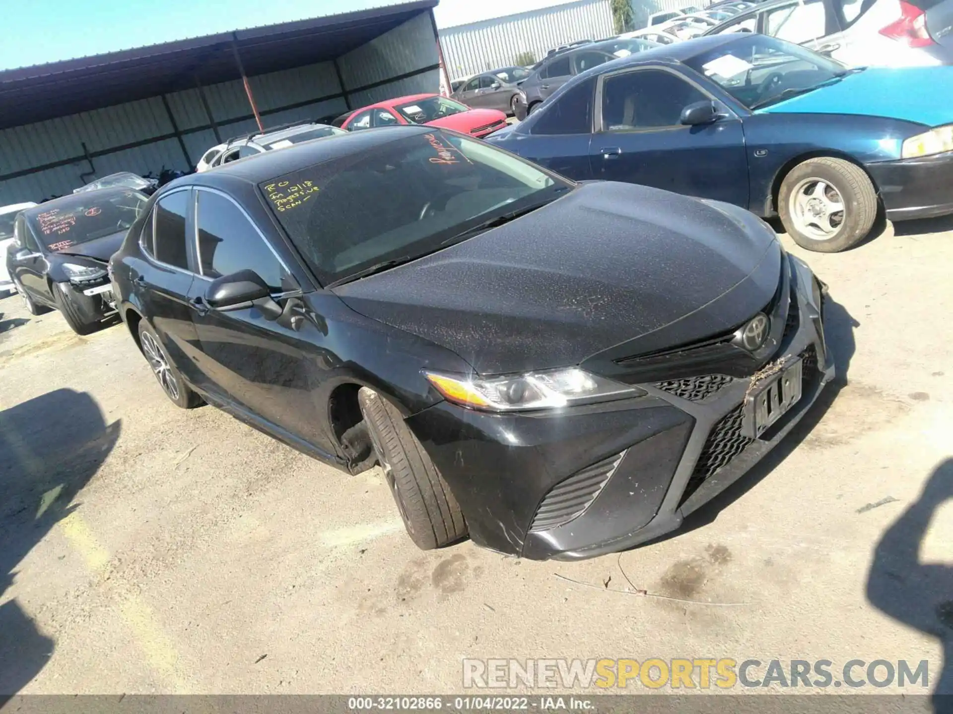 1 Photograph of a damaged car 4T1B11HK1KU232325 TOYOTA CAMRY 2019