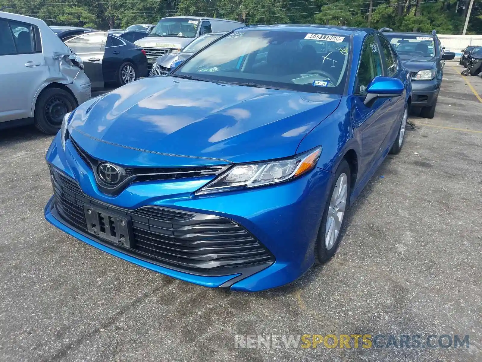 2 Photograph of a damaged car 4T1B11HK1KU232888 TOYOTA CAMRY 2019