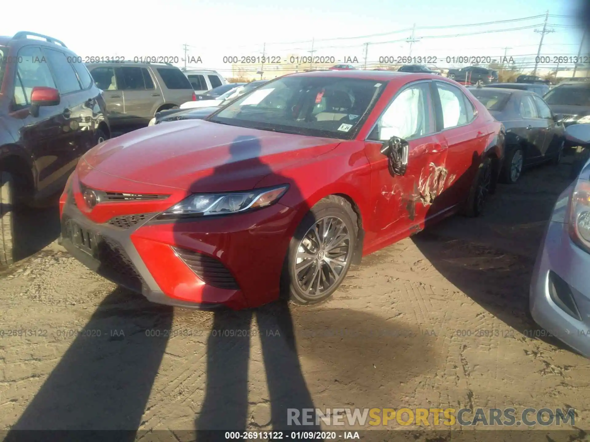 2 Фотография поврежденного автомобиля 4T1B11HK1KU233006 TOYOTA CAMRY 2019