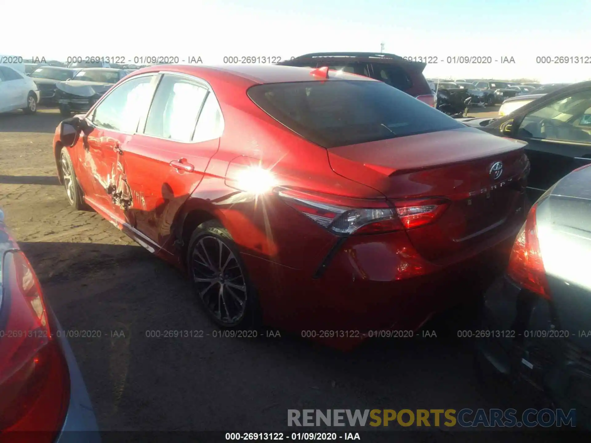 3 Photograph of a damaged car 4T1B11HK1KU233006 TOYOTA CAMRY 2019