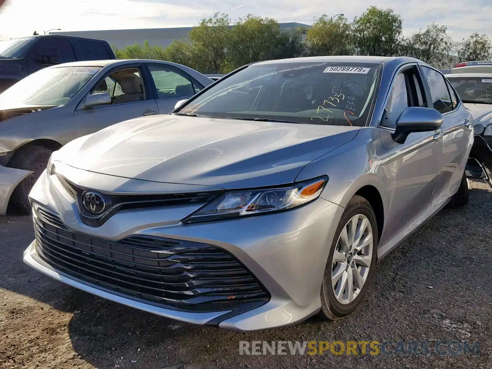 2 Photograph of a damaged car 4T1B11HK1KU233264 TOYOTA CAMRY 2019