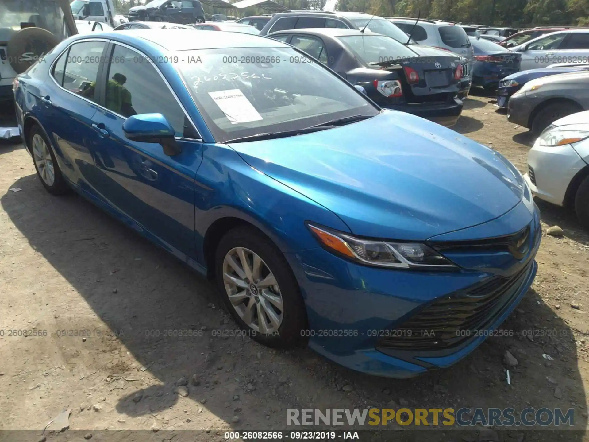 1 Photograph of a damaged car 4T1B11HK1KU234155 TOYOTA CAMRY 2019