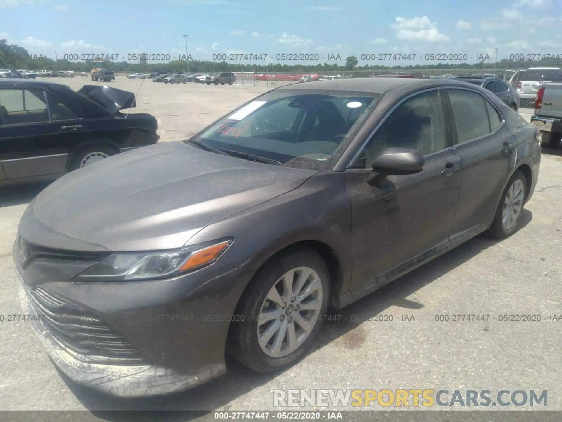 2 Photograph of a damaged car 4T1B11HK1KU235547 TOYOTA CAMRY 2019