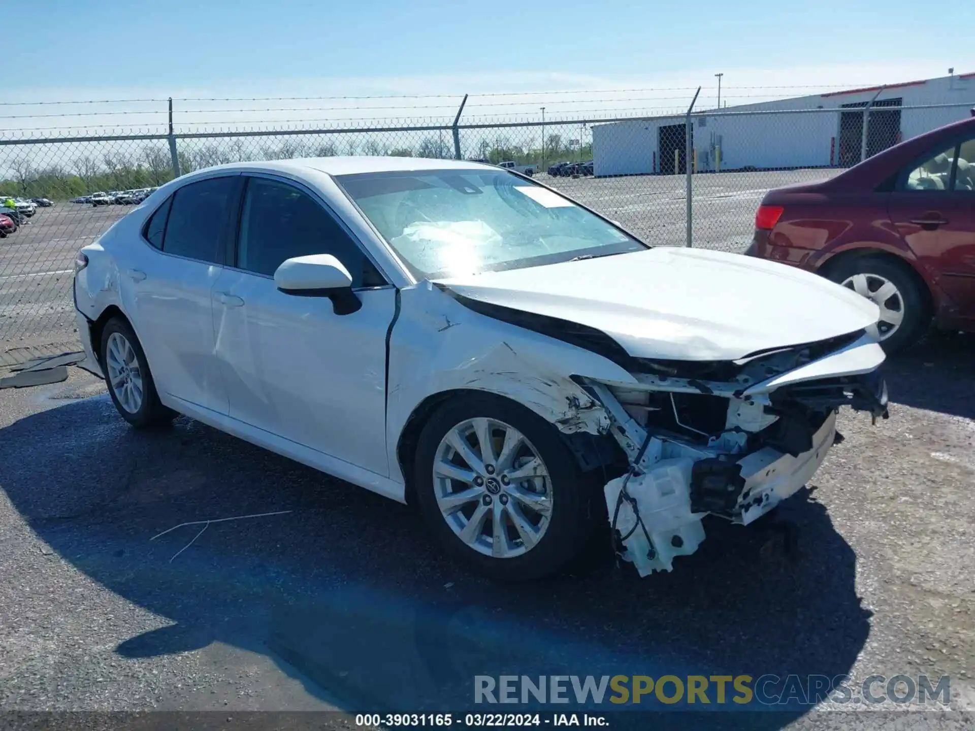 1 Photograph of a damaged car 4T1B11HK1KU236097 TOYOTA CAMRY 2019