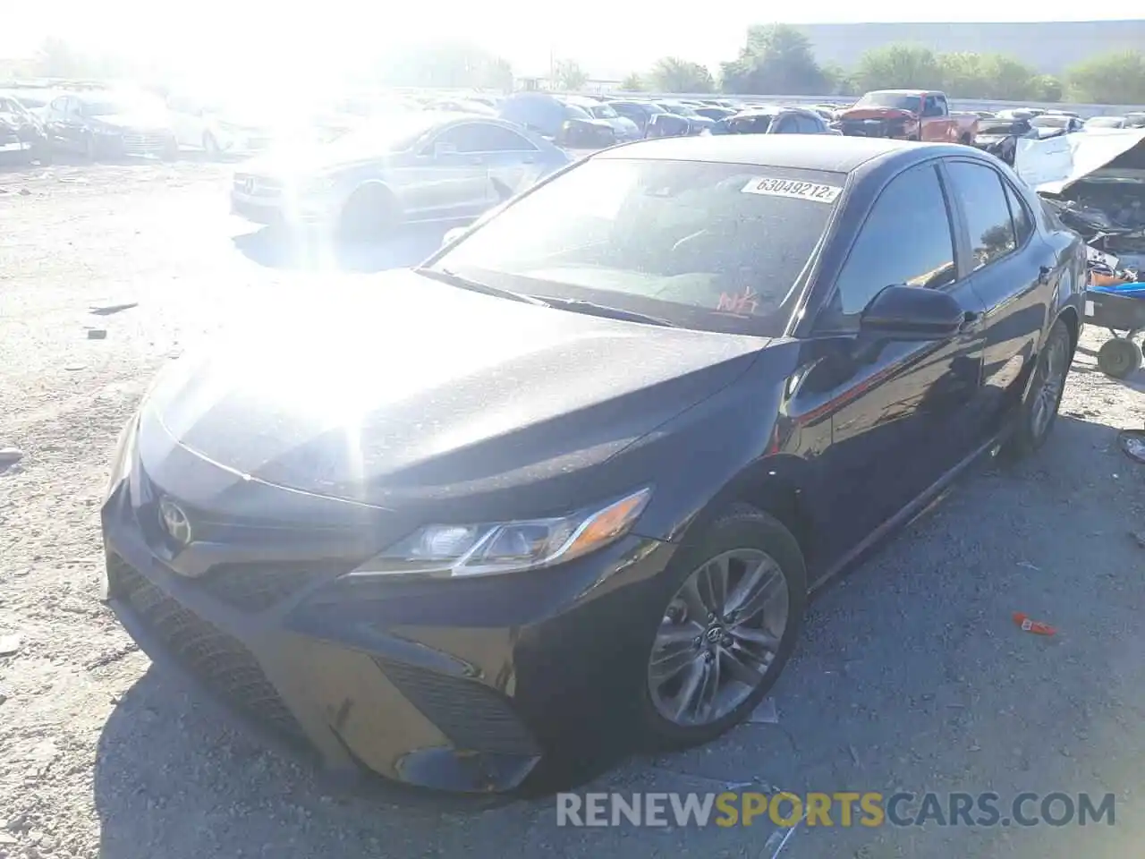 2 Photograph of a damaged car 4T1B11HK1KU236326 TOYOTA CAMRY 2019