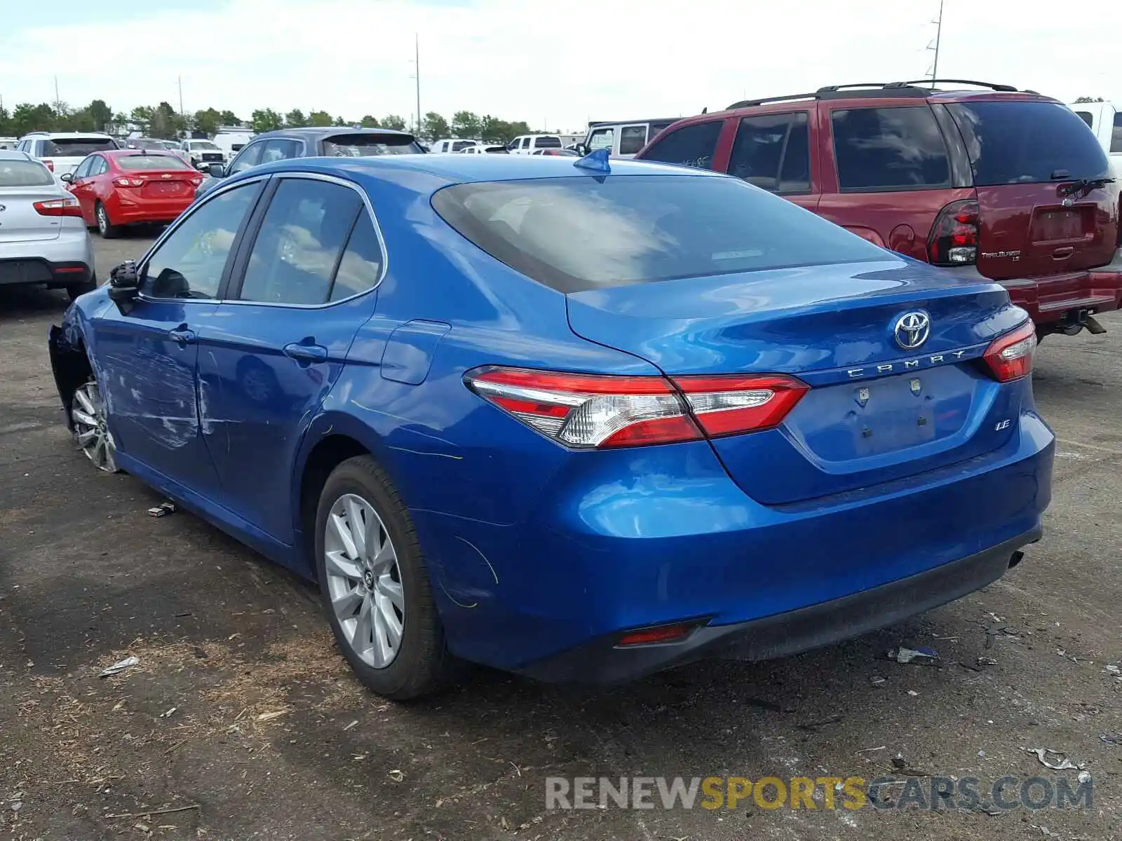 3 Photograph of a damaged car 4T1B11HK1KU237105 TOYOTA CAMRY 2019