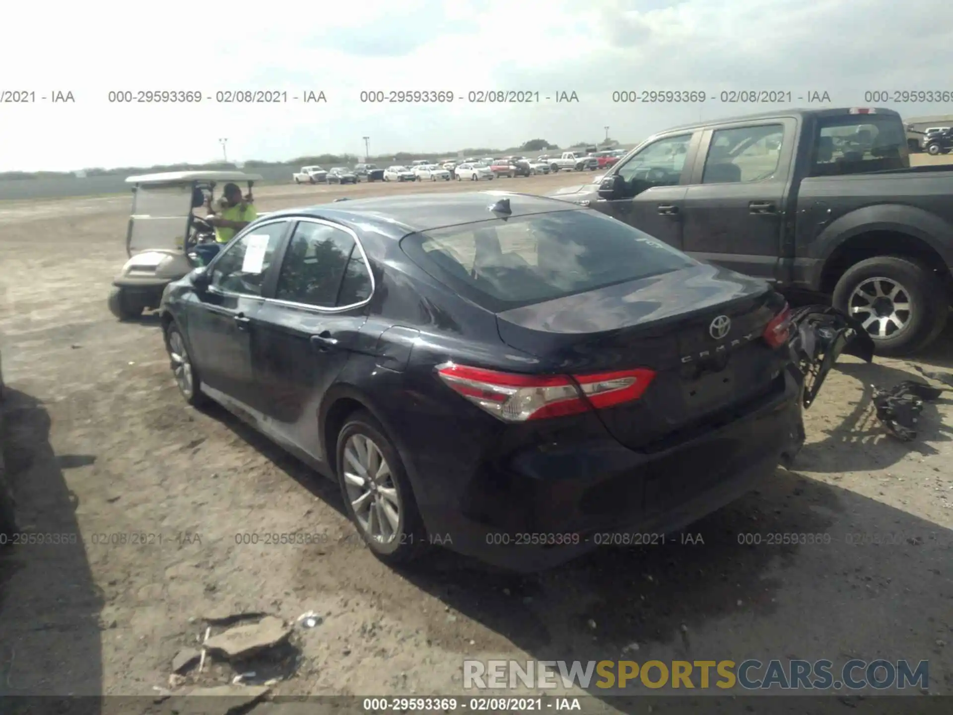 3 Photograph of a damaged car 4T1B11HK1KU237640 TOYOTA CAMRY 2019