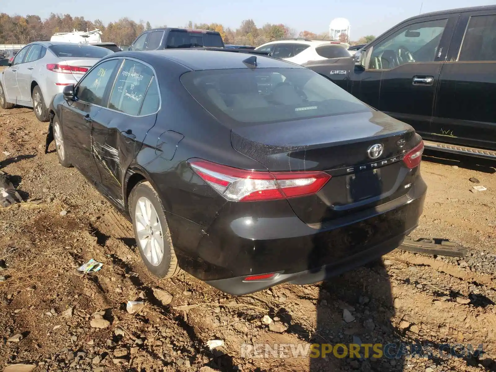 3 Photograph of a damaged car 4T1B11HK1KU238349 TOYOTA CAMRY 2019