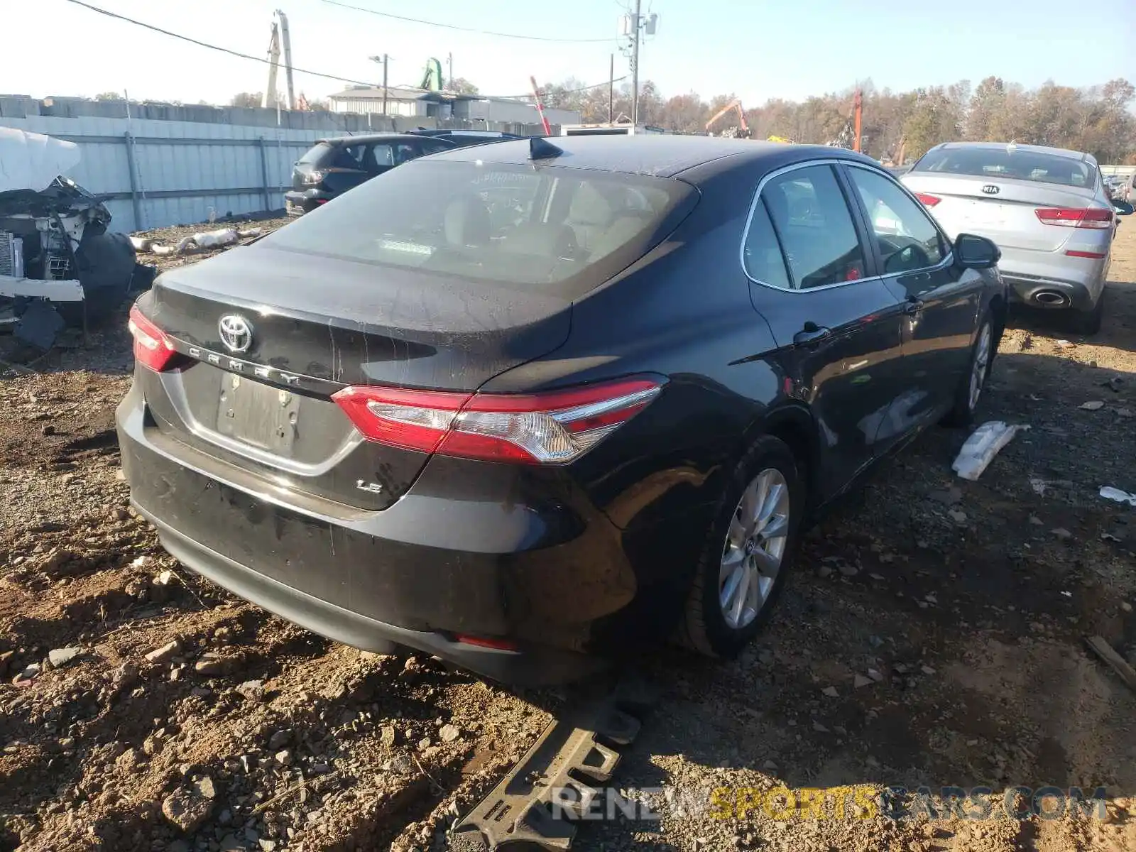 4 Photograph of a damaged car 4T1B11HK1KU238349 TOYOTA CAMRY 2019