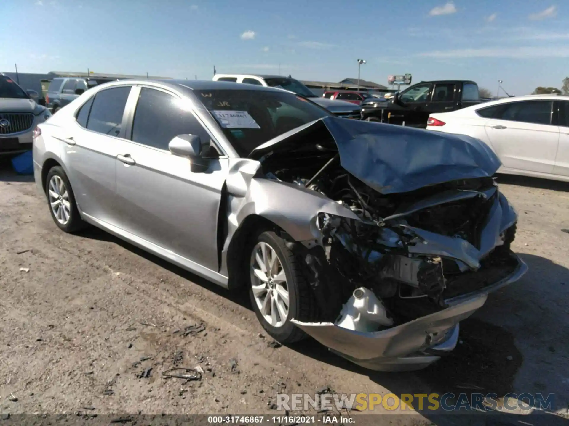 1 Photograph of a damaged car 4T1B11HK1KU239548 TOYOTA CAMRY 2019