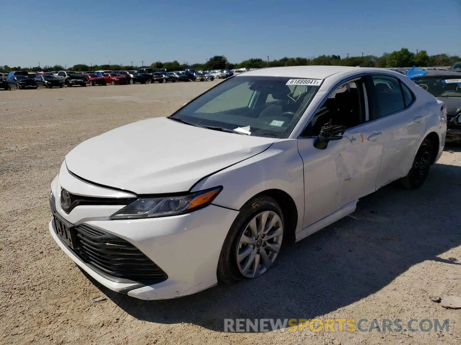 2 Photograph of a damaged car 4T1B11HK1KU240330 TOYOTA CAMRY 2019