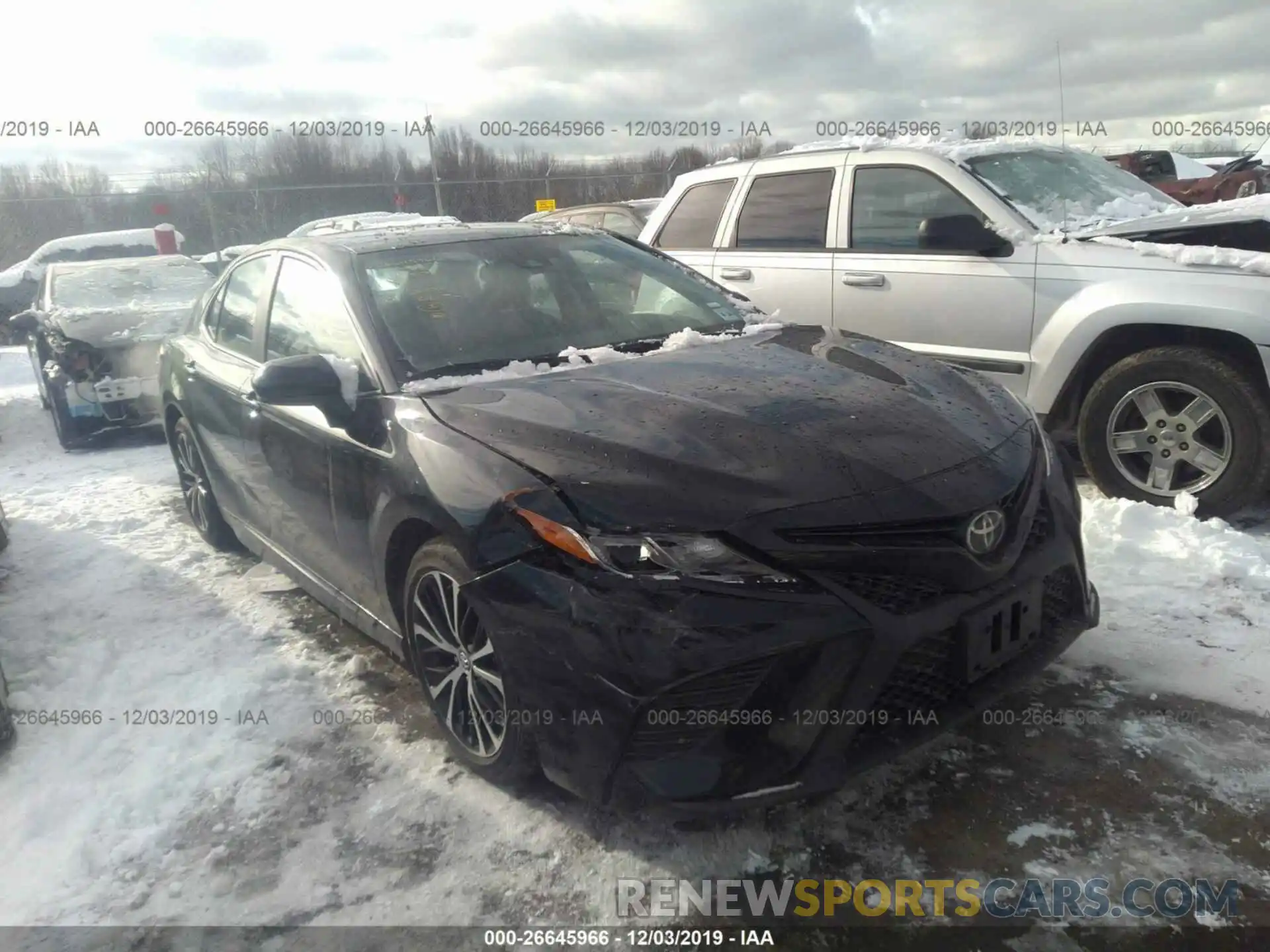 1 Photograph of a damaged car 4T1B11HK1KU241137 TOYOTA CAMRY 2019